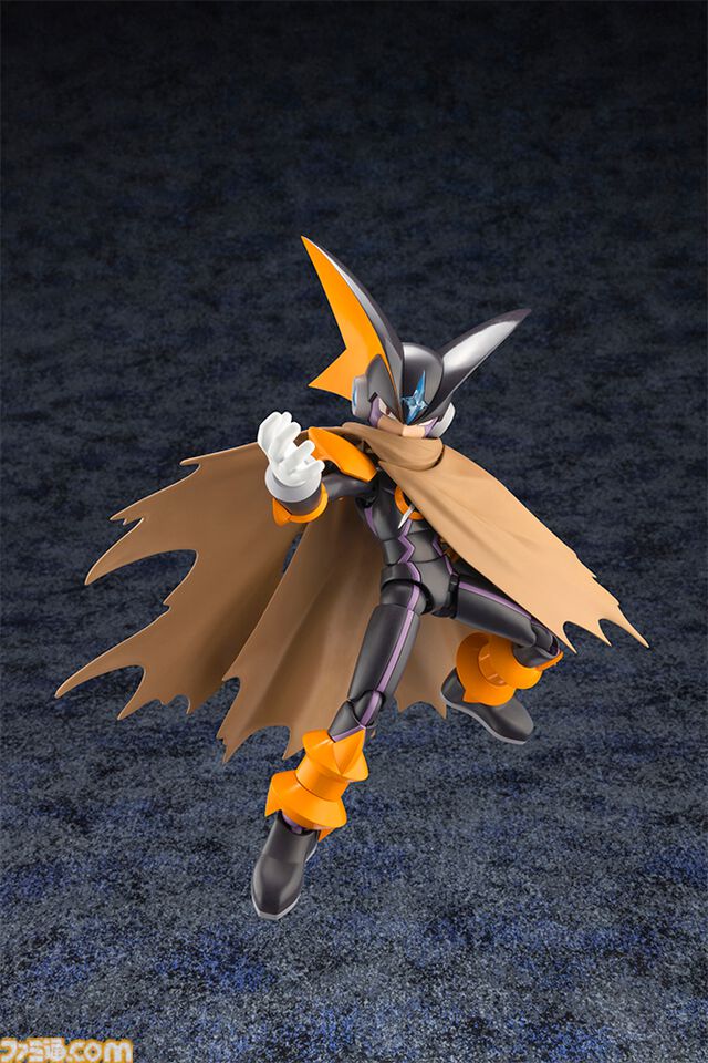 『ロックマンエグゼ』フォルテの初プラモが2025年6月に発売。両手バスターのパーツやダークアームブレードのエフェクトも付属