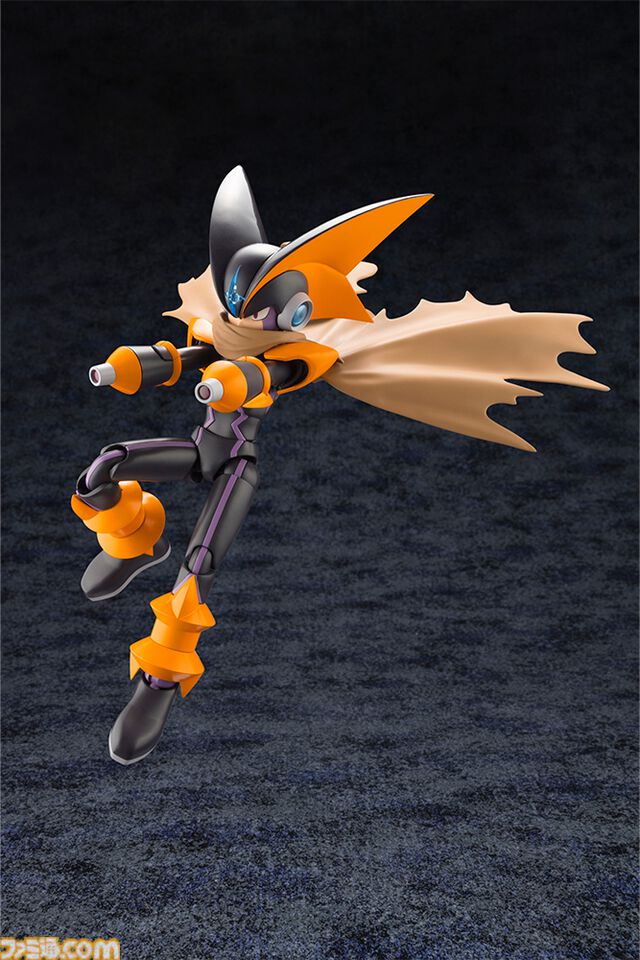 『ロックマンエグゼ』フォルテの初プラモが2025年6月に発売。両手バスターのパーツやダークアームブレードのエフェクトも付属