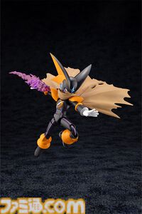 『ロックマンエグゼ』フォルテの初プラモが2025年6月に発売。両手バスターのパーツやダークアームブレードのエフェクトも付属