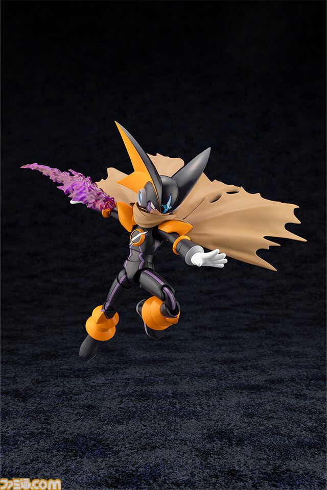 『ロックマンエグゼ』フォルテの初プラモが2025年6月に発売。両手バスターのパーツやダークアームブレードのエフェクトも付属