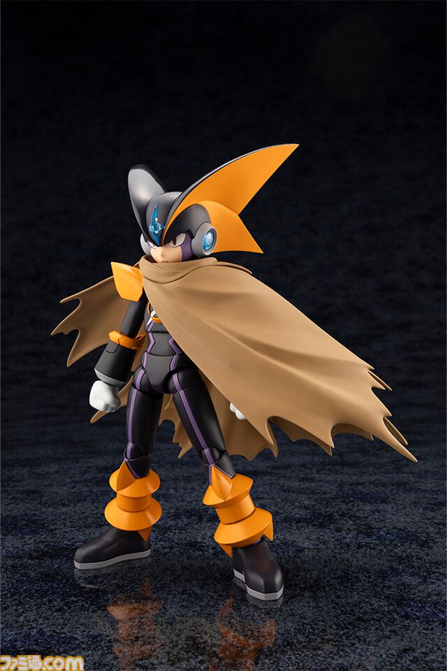 『ロックマンエグゼ』フォルテの初プラモが2025年6月に発売。両手バスターのパーツやダークアームブレードのエフェクトも付属