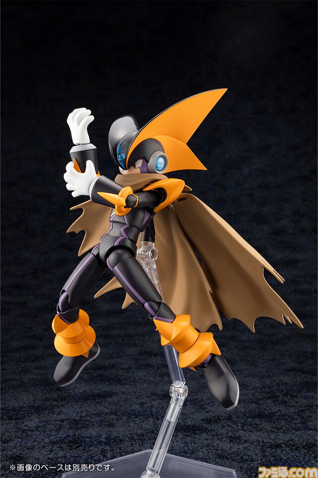 『ロックマンエグゼ』フォルテの初プラモが2025年6月に発売。両手バスターのパーツやダークアームブレードのエフェクトも付属