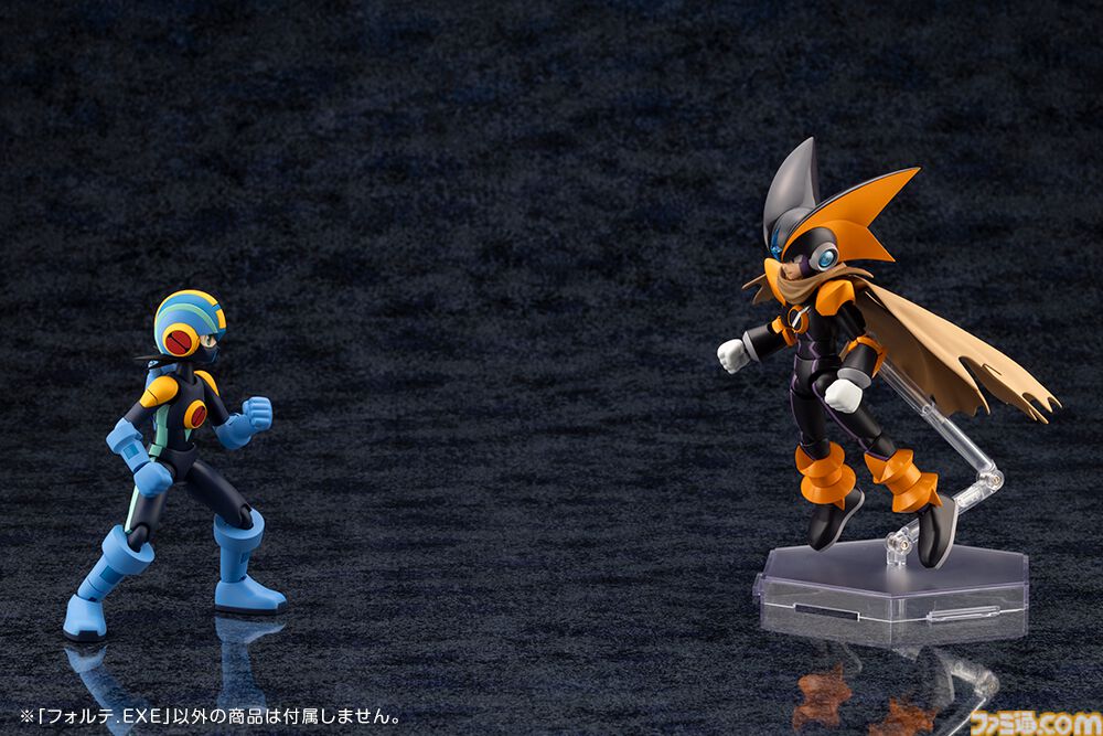 ロックマンエグゼ6 ダークロックマン&フォルテ ロックマンエグゼ』フォルテのプラモが2025年6月に発売。両手