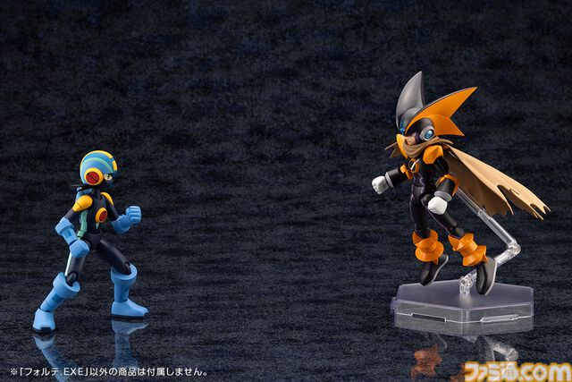 『ロックマンエグゼ』フォルテの初プラモが2025年6月に発売。両手バスターのパーツやダークアームブレードのエフェクトも付属