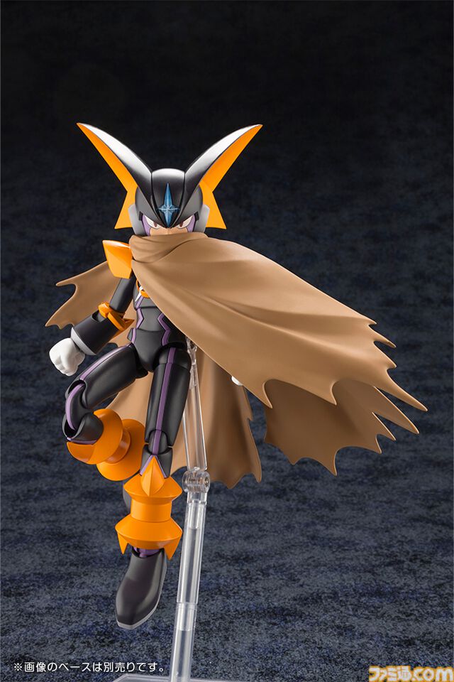 『ロックマンエグゼ』フォルテの初プラモが2025年6月に発売。両手バスターのパーツやダークアームブレードのエフェクトも付属