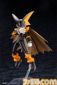 『ロックマンエグゼ』フォルテの初プラモが2025年6月に発売。両手バスターのパーツやダークアームブレードのエフェクトも付属