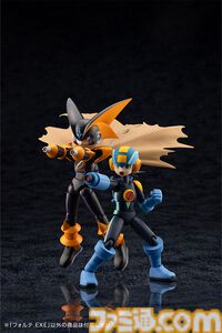 『ロックマンエグゼ』フォルテの初プラモが2025年6月に発売。両手バスターのパーツやダークアームブレードのエフェクトも付属