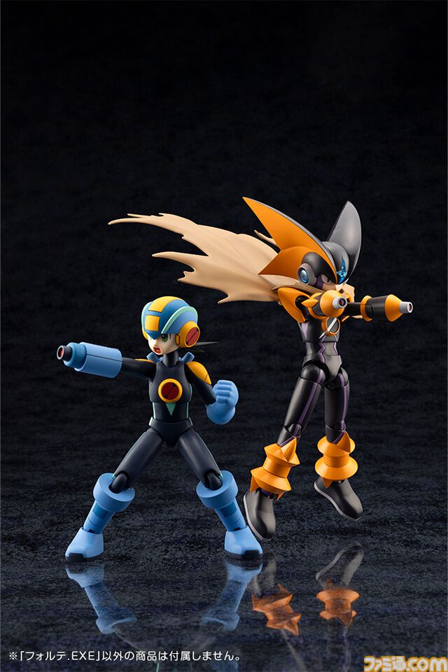 『ロックマンエグゼ』フォルテの初プラモが2025年6月に発売。両手バスターのパーツやダークアームブレードのエフェクトも付属
