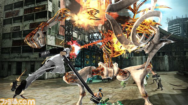 『フリーダムウォーズ』リマスター版が本日（1/9）発売。“荊”を使った立体的な高速戦闘で縦横無尽に駆け抜け敵と戦うマルチプレイアクション