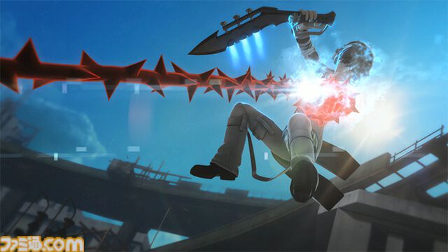 『フリーダムウォーズ』リマスター版が本日（1/9）発売。“荊”を使った立体的な高速戦闘で縦横無尽に駆け抜け敵と戦うマルチプレイアクション