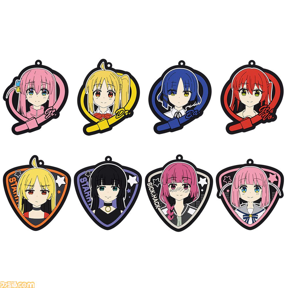 一番くじ ぼっちざろっく 結束バンド コンプリートセット ぼざろ】丸メガネでバシッと決めた結束バンドメンバーがカッコ