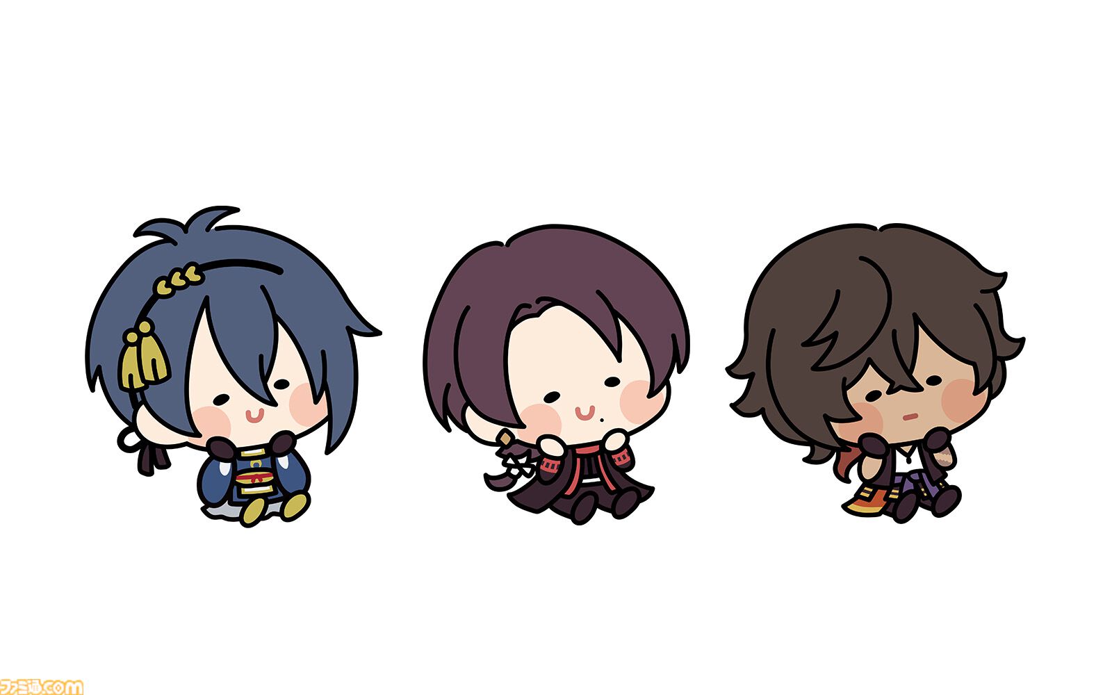 『刀剣乱舞』×ファミマキャンペーンが1月14日より開始。三日月宗近モチーフクロワッサンや“始まりの五振り”マカロン、アクスタ（全16種）など10周年記念商品が目白押し
