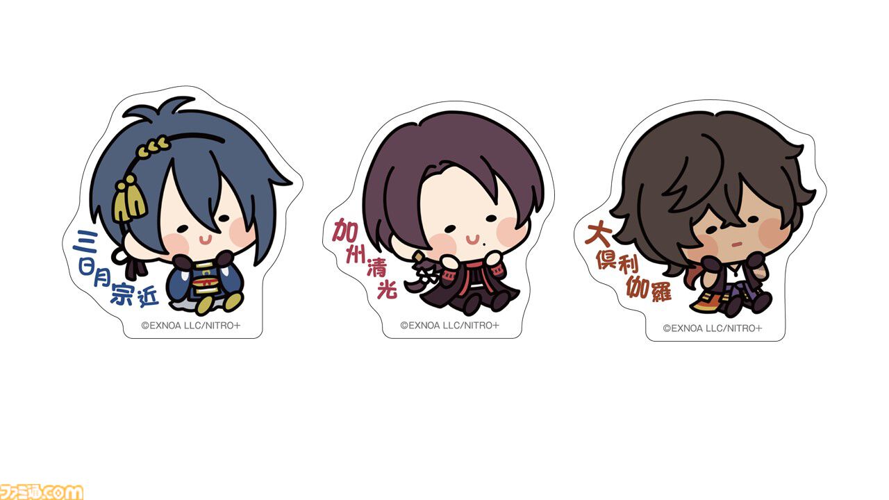 刀剣乱舞』×ファミマキャンペーンが1月14日より開始。三日月宗近