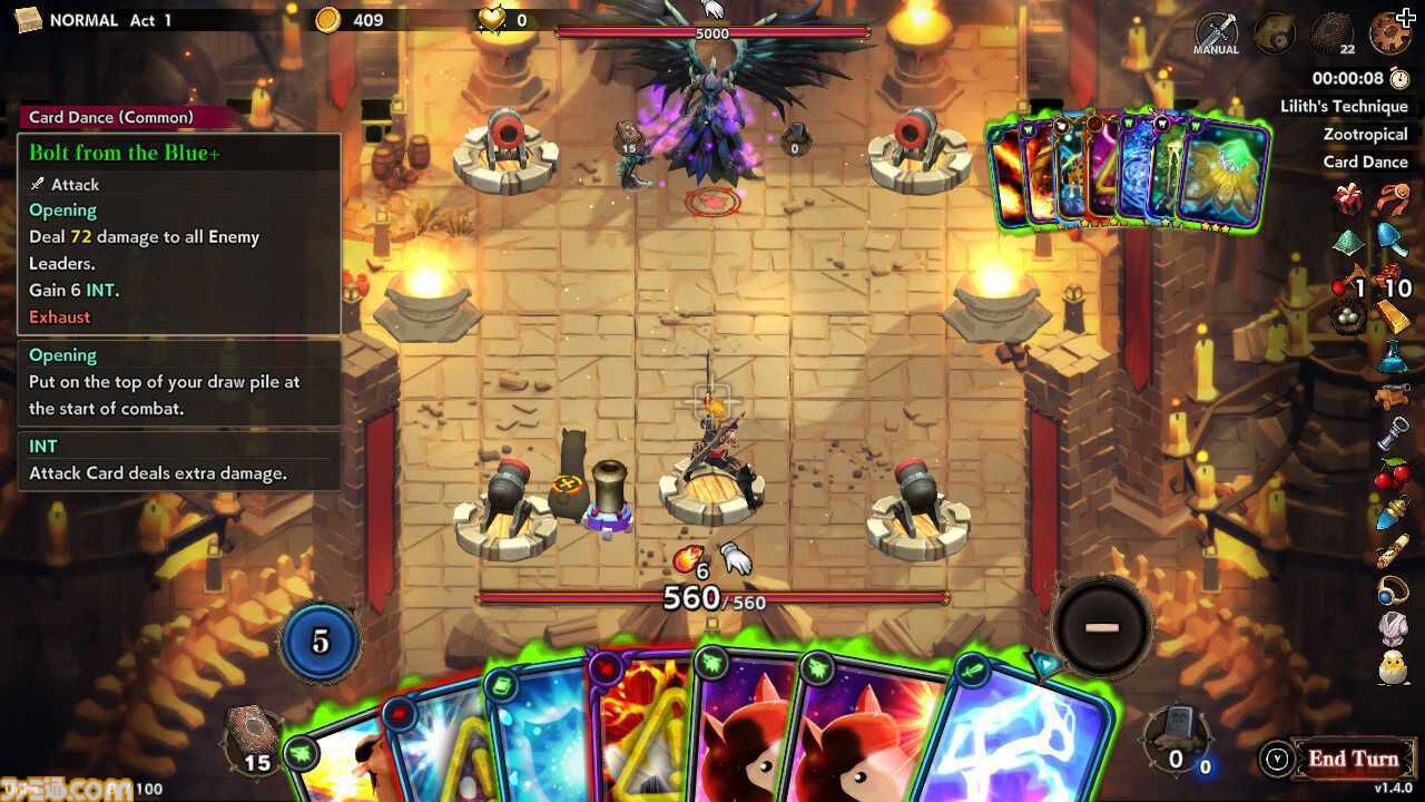 『Overdungeon | オーバーダンジョン』冗談みたいな数のアルパカを召喚できるリアルタイムカードアクション。Switch向けダウンロード版が本日（1/10）発売