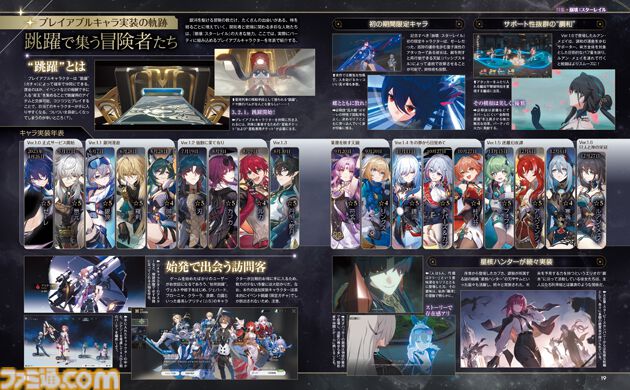 【HoYoverse3号特集】『崩壊：スターレイル』新たな世界“オンパロス”が1月15日より開幕！ 表紙＆特集でオンパロスや新キャラクターを解説。ポストカード付録も!!【先出し週刊ファミ通】