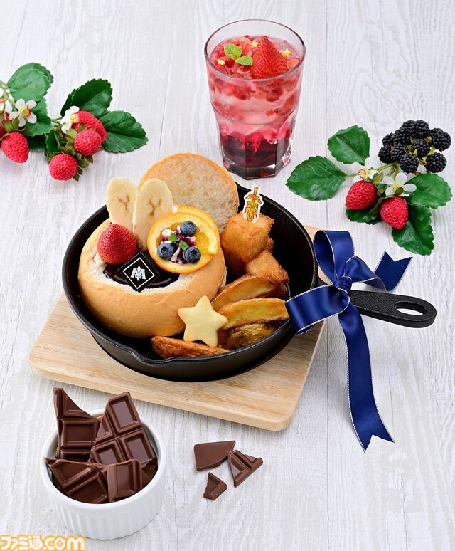 “カービィカフェ”でチョコづくしのフェアが1月15日から開催。パンとフルーツ盛り合わせのチョコフォンデュで心身ともにほっこり