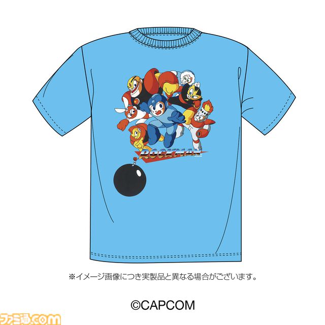 『ロックマン』ファミコンカセット型カードホルダーが発売。ロックマンのピンバッジと初代パッケージイラストのTシャツも展開