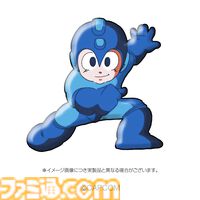 『ロックマン』ファミコンカセット型カードホルダーが発売。ロックマンのピンバッジと初代パッケージイラストのTシャツも展開