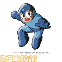 『ロックマン』ファミコンカセット型カードホルダーが発売。ロックマンのピンバッジと初代パッケージイラストのTシャツも展開