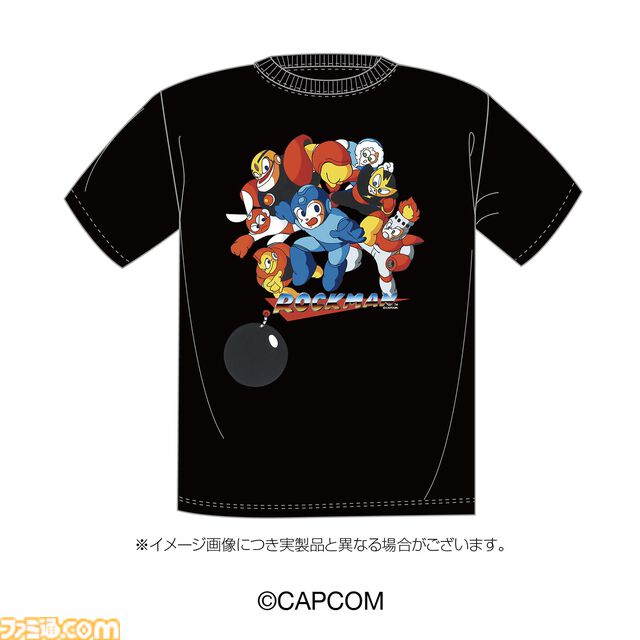 『ロックマン』ファミコンカセット型カードホルダーが発売。ロックマンのピンバッジと初代パッケージイラストのTシャツも展開