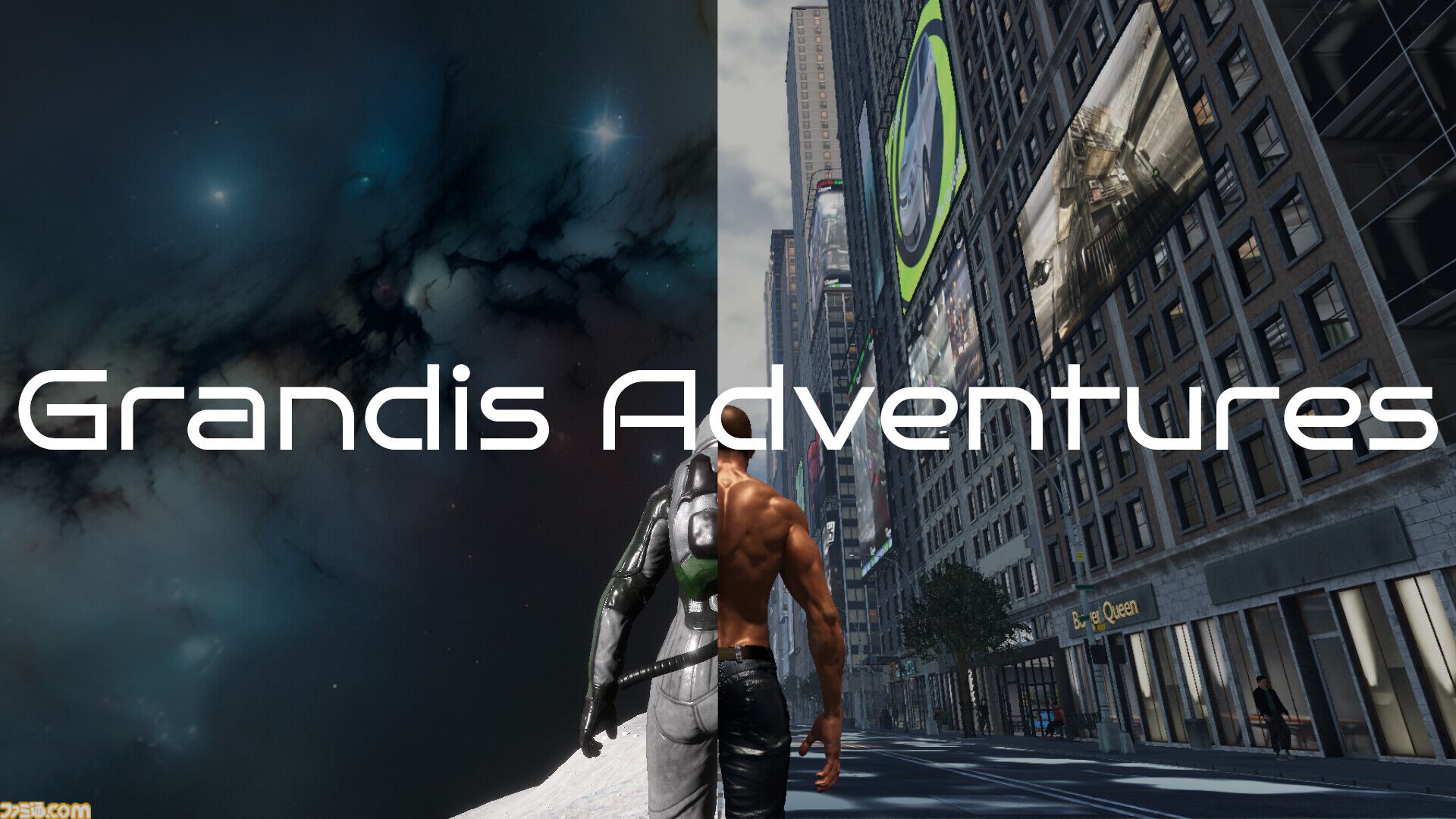 近未来都市オープンワールドアクション『Grandis Adventures』ゲームページ公開。人工知能と共存する世界で未知の脅威に立ち向かう