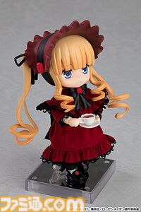 『ローゼンメイデン』真紅のねんどろいどどーるが登場。優雅にティータイムを楽しむ様子を再現可能