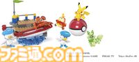 『ポケモン』クワッスの乗ったボートがゆらゆら揺れる組み立てブロックが4月27日に発売。ピカチュウ&ニャオハらパルデア御三家のセットも同時登場