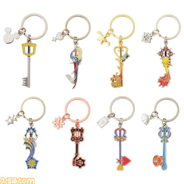 『キングダム ハーツ』一番くじが5月23日に再販決定。初登場時に好評だったキーブレードのチャーム、ソラとロクサスのスタチューを入手するチャンスが再び