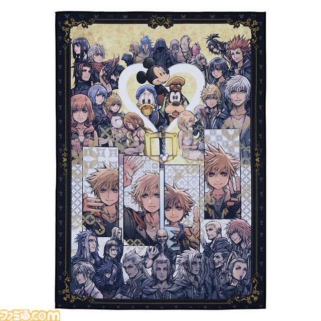 『キングダム ハーツ』一番くじが5月23日に再販決定。初登場時に好評だったキーブレードのチャーム、ソラとロクサスのスタチューを入手するチャンスが再び