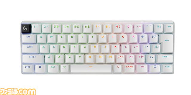【ロジクールG】60％ゲーミングキーボード"PRO X 60"が5月16日に発売。自由にキーを割り当て可能。ブラック・ホワイト・マゼンタの3カラー展開