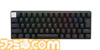 【ロジクールG】60％ゲーミングキーボード"PRO X 60"が5月16日に発売。自由にキーを割り当て可能。ブラック・ホワイト・マゼンタの3カラー展開