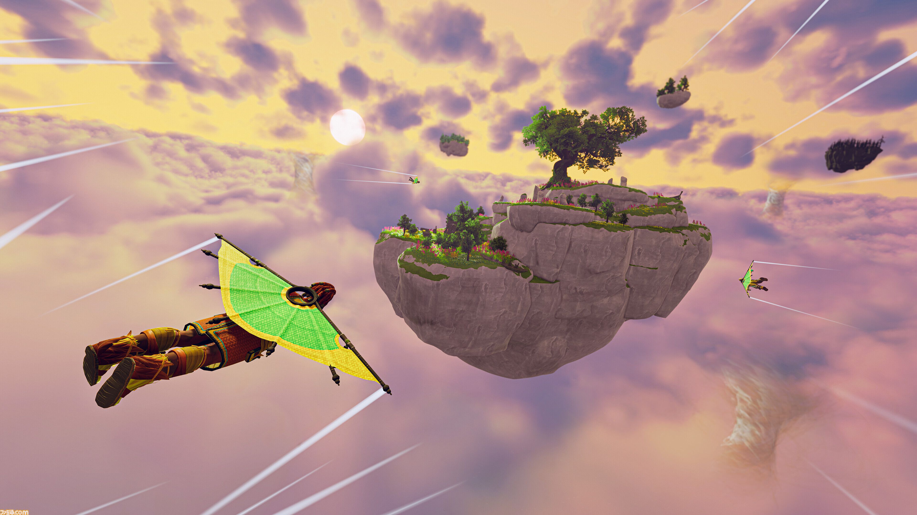 『Aloft』島を飛行船に改造、グライダーを使った空を巡る冒険が楽しめる。浮遊島サバイバルゲームの早期アクセスが明日（1/16）リリース