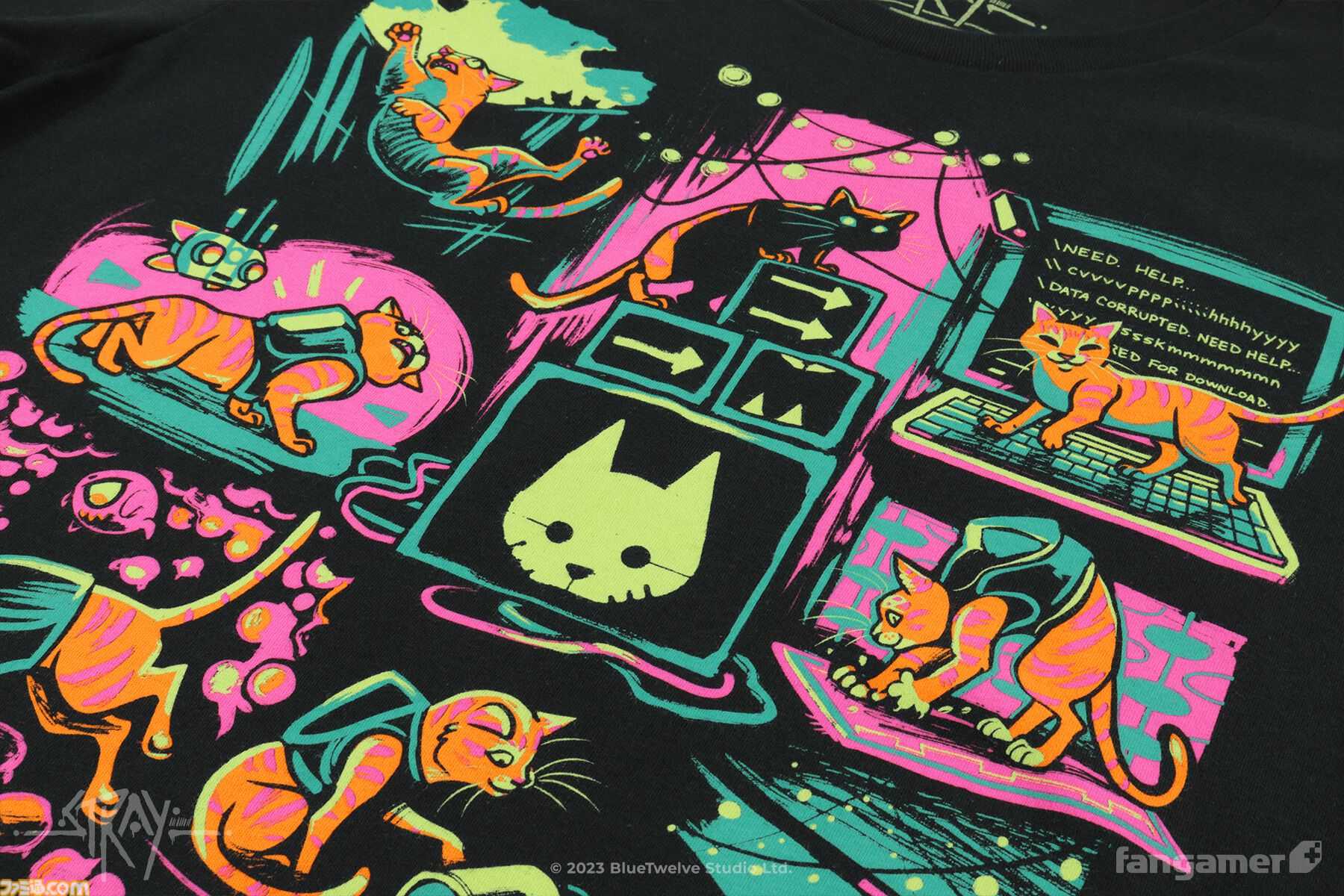 『Stray』部屋を“ネコレーション”できるステッカーセットや気ままなネコがかわいいTシャツなどが発売。“新春初売祭”も2月4日まで開催中
