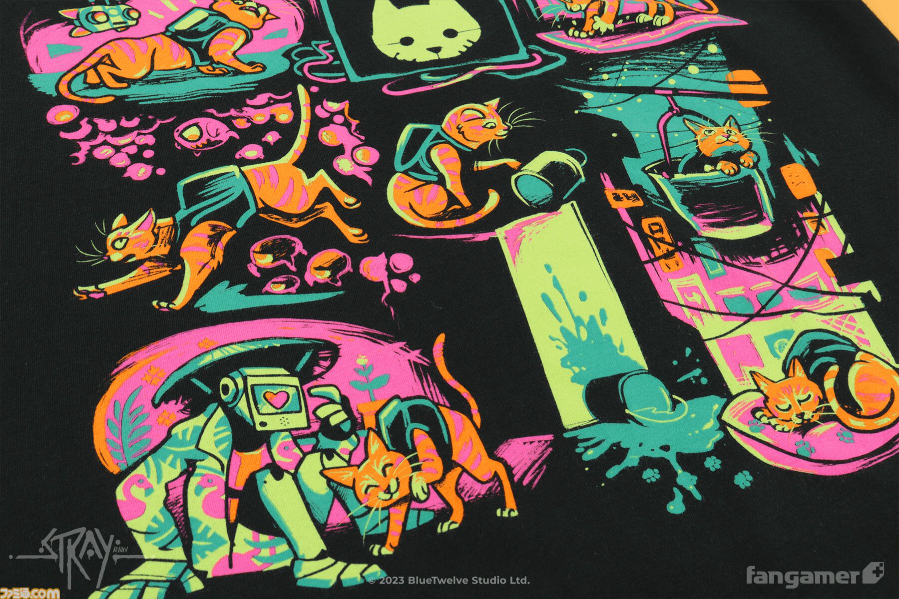 『Stray』部屋を“ネコレーション”できるステッカーセットや気ままなネコがかわいいTシャツなどが発売。“新春初売祭”も2月4日まで開催中