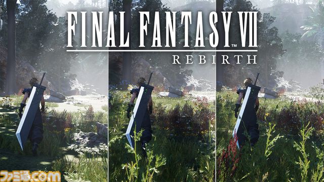 『FF7リバース』PC版の実機映像が公開。3つの動作モードを見比べられる。互換性チェックが完了したSteam Deckでのプレイ動画も