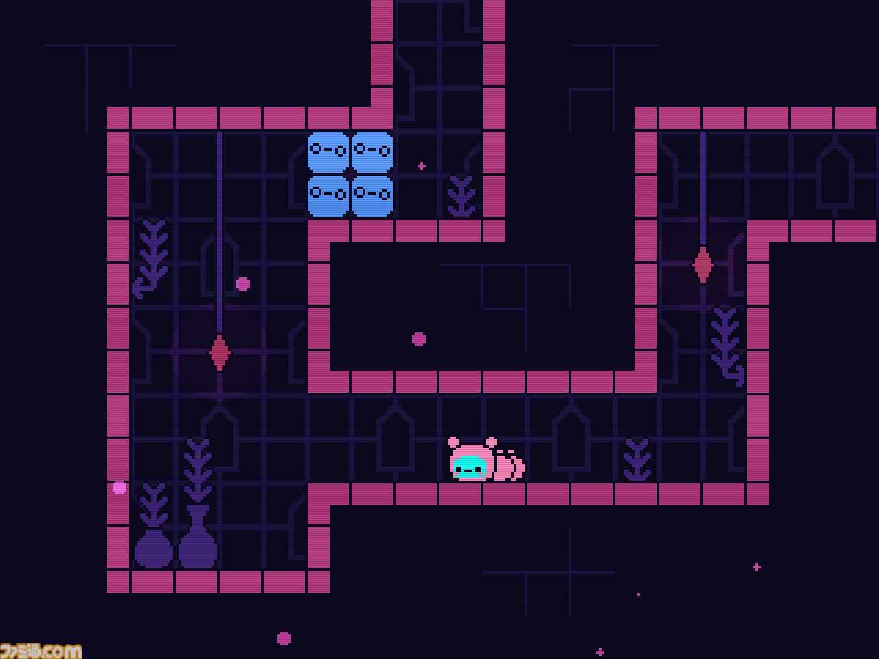 『ElecHead』生高橋の新作『Öooo』Steamページ公開中。かわいい“いもむし”が身体の爆弾で移動し破壊し隠れた道を探す探索パズルプラットフォーマー