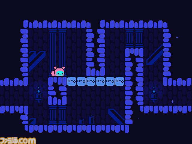 『ElecHead』生高橋の新作『Öooo』Steamページ公開中。かわいい“いもむし”が身体の爆弾で移動し破壊し隠れた道を探す探索パズルプラットフォーマー