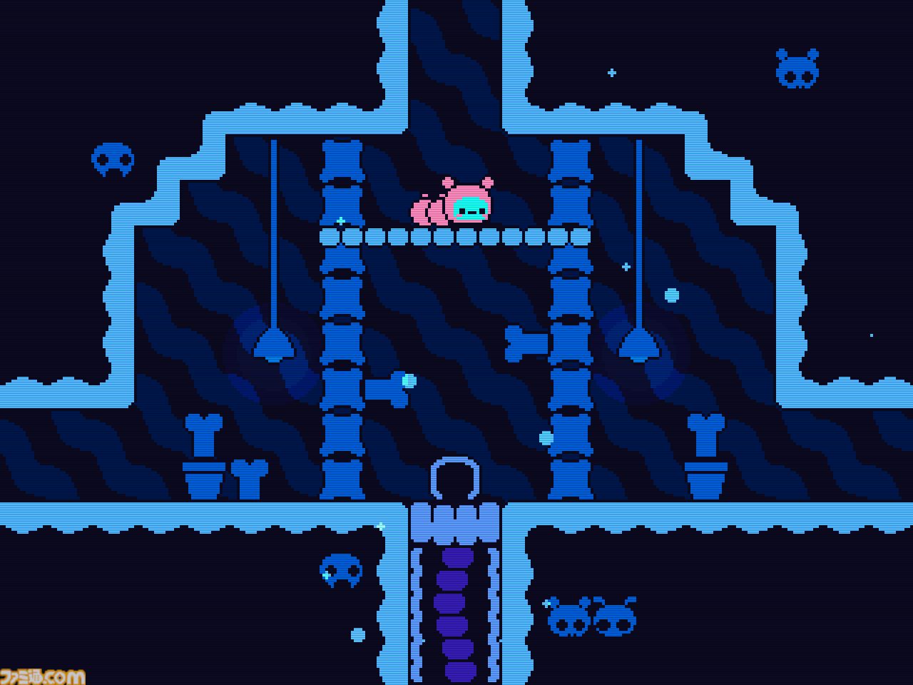 『ElecHead』生高橋の新作『Öooo』Steamページ公開中。かわいい“いもむし”が身体の爆弾で移動し破壊し隠れた道を探す探索パズルプラットフォーマー