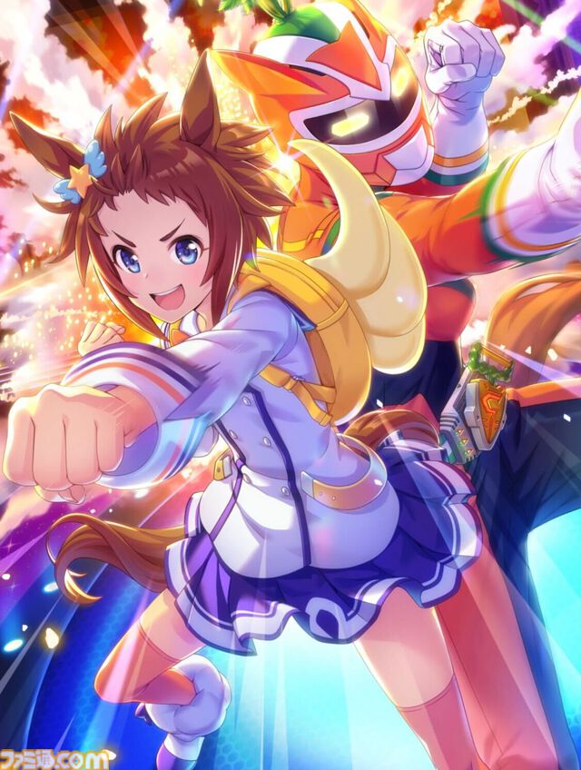 【ウマ娘】ビコーペガサス憧れのヒーロー『栄養戦士キャロットマン』のCMが公開。サポカの見た目を完全再現。キレキレのアクションで敵を倒し、ちゃんと爆発する