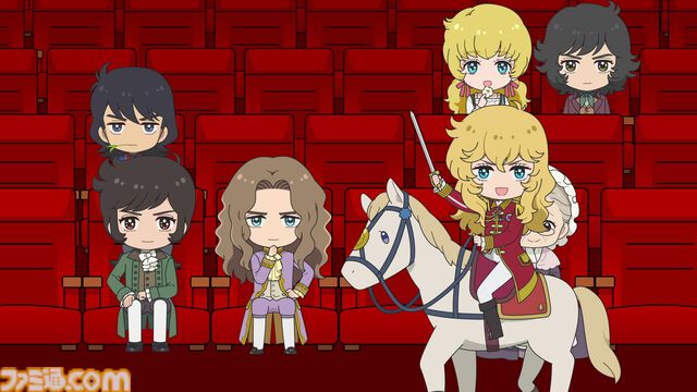 映画『ベルサイユのばら』マリー・アントワネット（平野綾）とルイ16世（落合福嗣）、オスカル（沢城みゆき）の演技が光る予告PVが公開【映画ベルばら】
