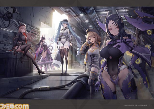 【NIKKE】初のアートブックが2025年3月19日に発売＆予約受付中！　アクリルプレートがセットになったebtenDXパックも！　本の中身を少しだけ紹介