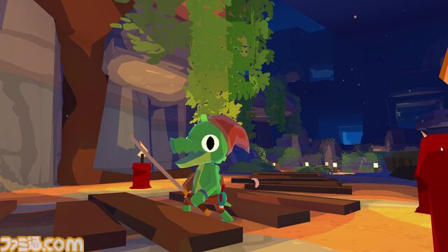 『Lil Gator Game』ちっちゃいワニが島中を冒険するほんわかアドベンチャーが日本語版に対応。本編の2倍のボリュームがあるDLC“In the Dark”も同時発表