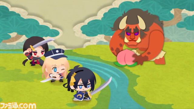 『刀剣乱舞』新ぷろじぇくと『とうぱず（仮）』発表。物語の世界を舞台にパズルに挑む。かわいくデフォルメされたキャラの姿も