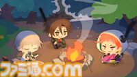 『刀剣乱舞』新ぷろじぇくと『とうぱず（仮）』発表。物語の世界を舞台にパズルに挑む。かわいくデフォルメされたキャラの姿も