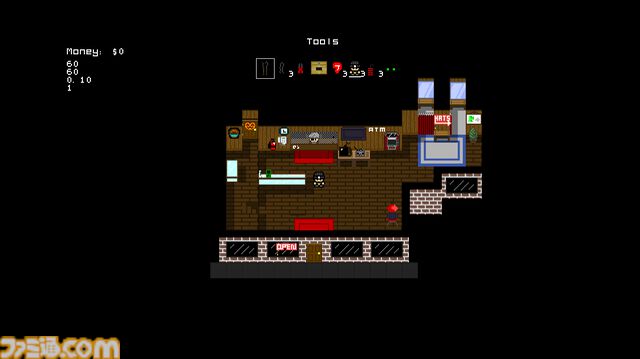 『Mini Thief』ドット絵泥棒ステルスアクションがSteamにて期間限定で無料配布中。見つからないように金目のものを盗み出せ【1/25まで】