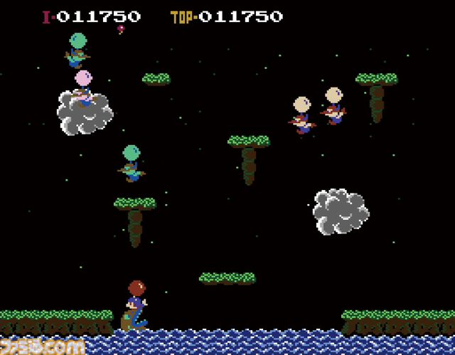 『バルーンファイト』40周年。ふわふわと風船で浮かぶ独特で激ムズな操作感が印象的だった。協力プレイのはずが対戦バトルに発展しがち！【今日は何の日？】