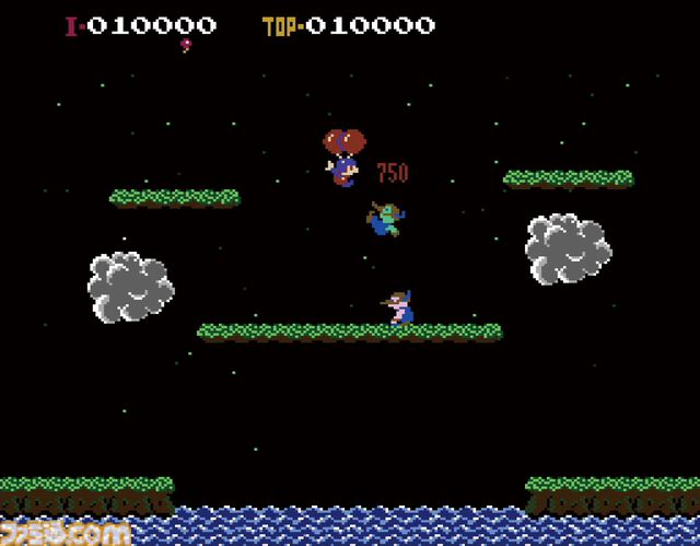 『バルーンファイト』40周年。ふわふわと風船で浮かぶ独特で激ムズな操作感が印象的だった。協力プレイのはずが対戦バトルに発展しがち！【今日は何の日？】