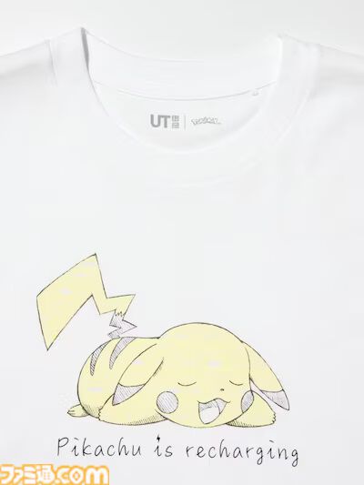 『ポケモン』ユニクロUTが3月下旬発売。ブラッキー、ミミッキュ、ピカチュウ、ニャースらをスケッチ風にデザイン