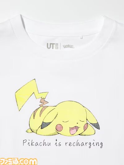 『ポケモン』ユニクロUTが3月下旬発売。ブラッキー、ミミッキュ、ピカチュウ、ニャースらをスケッチ風にデザイン