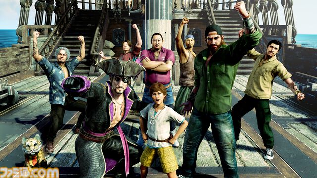 『龍が如く8外伝』海賊船関連のシステムが公開。真島の船“ゴロー丸”はカスタム可能。自分好みの船で大海原へ！